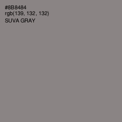 #8B8484 - Suva Gray Color Image